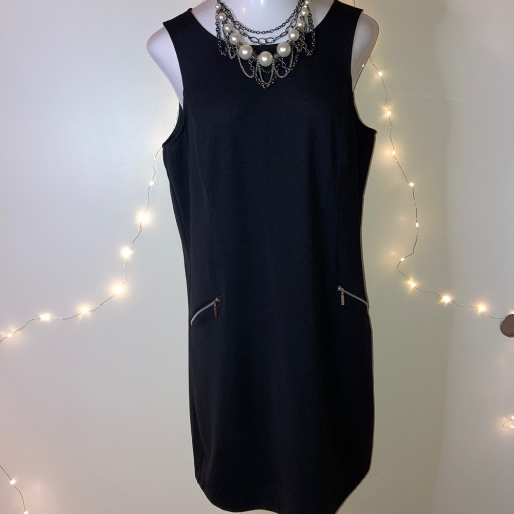 Apt. 9 Dress Sz XL Black with pockets